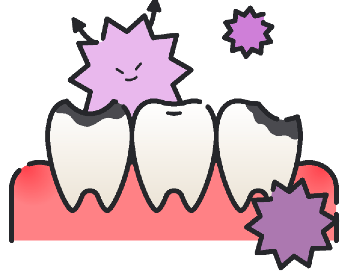 歯周病や虫歯