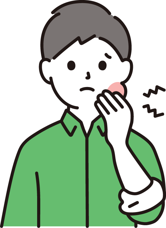 インプラント後に腫れが起こる原因ってなに?